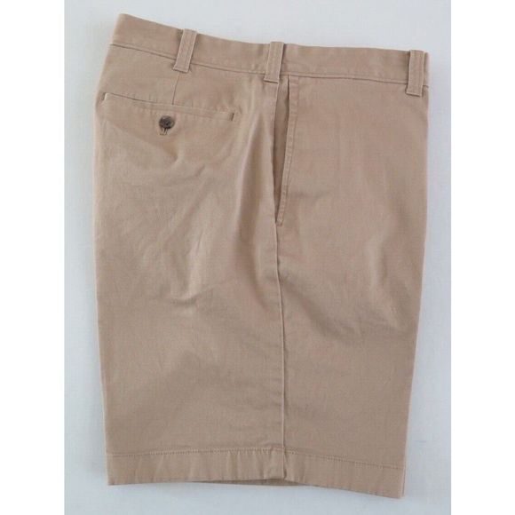 J. Crew Mercantile Flex Men’s Sz 36 Khaki 8.5" Chino Shorts - Picture 2 of 5